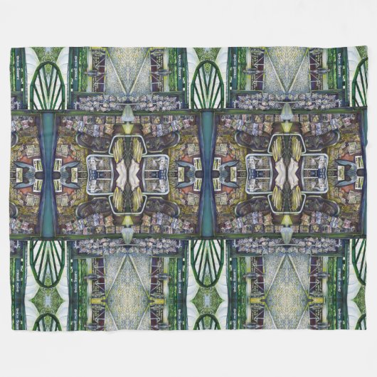 Hoe werkt één Afbeelding, zonder verbeeldingskrach Fleece Deken (Voorkant (Horizontaal))