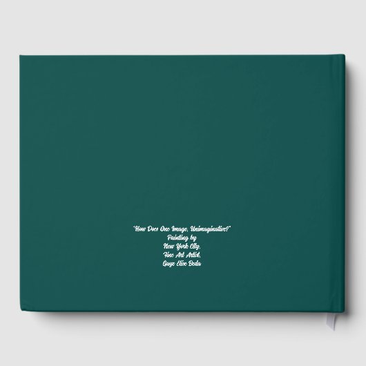 Hoe werkt één Afbeelding, zonder verbeeldingskrach Gastenboek (Achterkant)