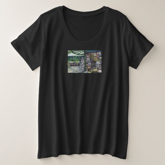 Hoe werkt één Afbeelding, zonder verbeeldingskrach Grote Maat T-shirt (Design voorkant)