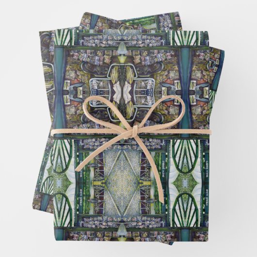 Hoe werkt één Afbeelding, zonder verbeeldingskrach Inpakpapier Vel (In situ)