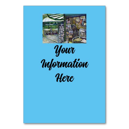 Hoe werkt één Afbeelding, zonder verbeeldingskrach Kaart (Voorkant)