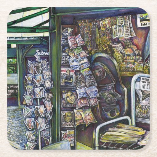 Hoe werkt één Afbeelding, zonder verbeeldingskrach Kartonnen Onderzetters (Voorkant)