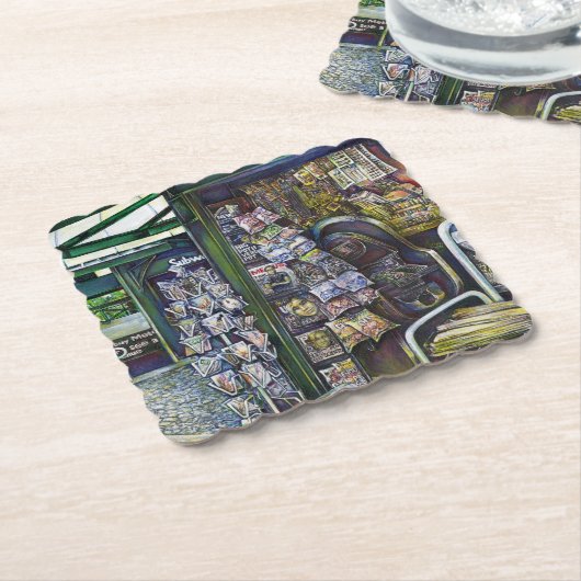 Hoe werkt één Afbeelding, zonder verbeeldingskrach Kartonnen Onderzetters (Gebogen)