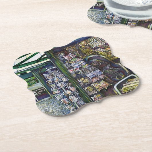 Hoe werkt één Afbeelding, zonder verbeeldingskrach Kartonnen Onderzetters (Gekanteld)