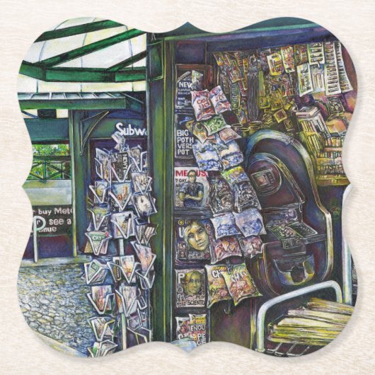 Hoe werkt één Afbeelding, zonder verbeeldingskrach Kartonnen Onderzetters (Voorkant)