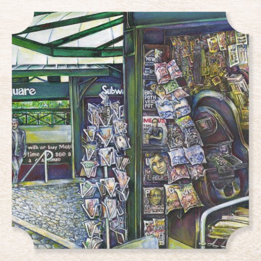 Hoe werkt één Afbeelding, zonder verbeeldingskrach Kartonnen Onderzetters (Voorkant)