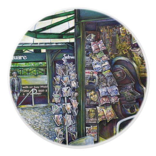 Hoe werkt één Afbeelding, zonder verbeeldingskrach Keramische Knop (Voorkant)