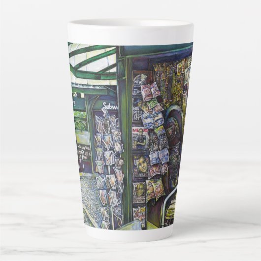 Hoe werkt één Afbeelding, zonder verbeeldingskrach Latte Mok (Voorkant)