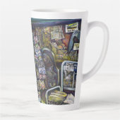 Hoe werkt één Afbeelding, zonder verbeeldingskrach Latte Mok (Rechts)