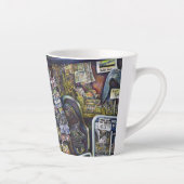 Hoe werkt één Afbeelding, zonder verbeeldingskrach Latte Mok (Rechts)