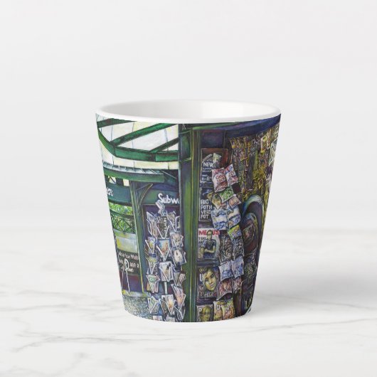 Hoe werkt één Afbeelding, zonder verbeeldingskrach Latte Mok (Voorkant)