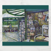 Hoe werkt één Afbeelding, zonder verbeeldingskrach Likeurfles Etiket (Enkel label)