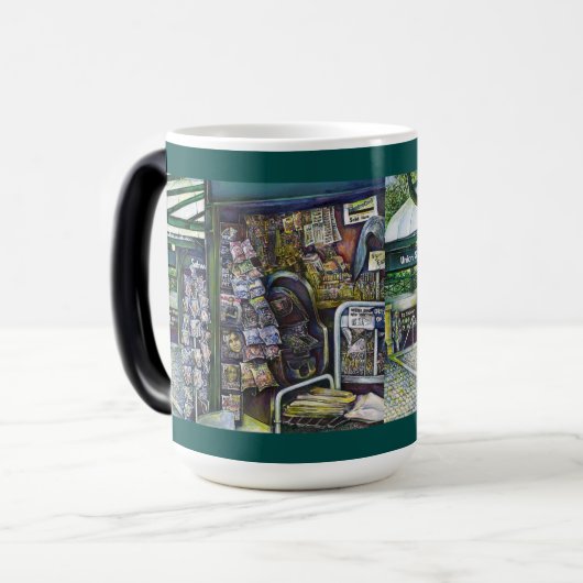 Hoe werkt één Afbeelding, zonder verbeeldingskrach Magische Mok (Voorkant links)