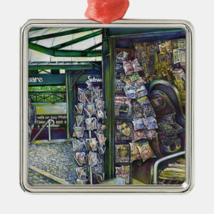 Hoe werkt één Afbeelding, zonder verbeeldingskrach Metalen Ornament