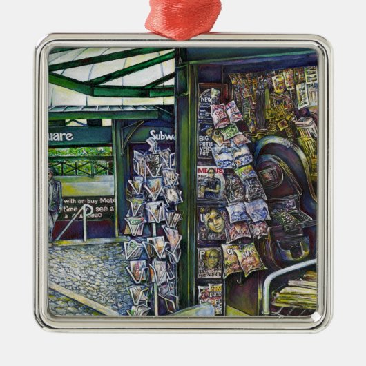 Hoe werkt één Afbeelding, zonder verbeeldingskrach Metalen Ornament (Voorkant)