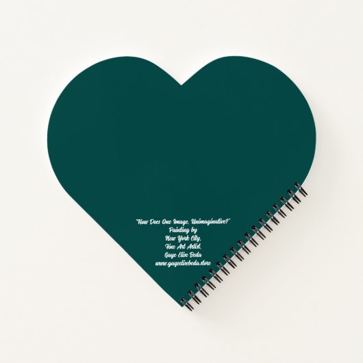 Hoe werkt één Afbeelding, zonder verbeeldingskrach Notitieboek (Achterkant)