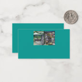 Hoe werkt één Afbeelding, zonder verbeeldingskrach Notitiekaartje (Voorkant / Achterkant in situ)