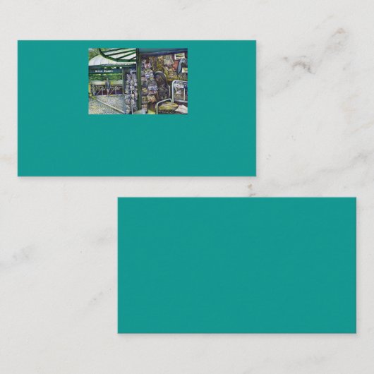 Hoe werkt één Afbeelding, zonder verbeeldingskrach Notitiekaartje (Voorkant / Achterkant)