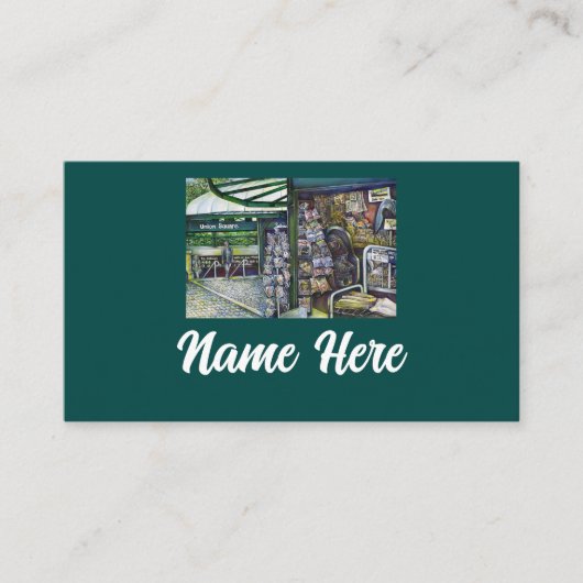 Hoe werkt één Afbeelding, zonder verbeeldingskrach Plaatskaartje (Voorkant)