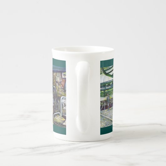 Hoe werkt één Afbeelding, zonder verbeeldingskrach Porselein Kop (Achterkant)