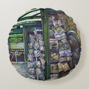 Hoe werkt één Afbeelding, zonder verbeeldingskrach Rond Kussen