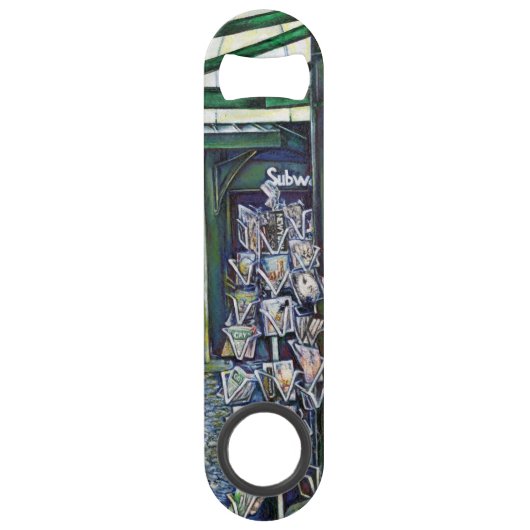 Hoe werkt één Afbeelding, zonder verbeeldingskrach Speed Flessenopener (Voorkant)