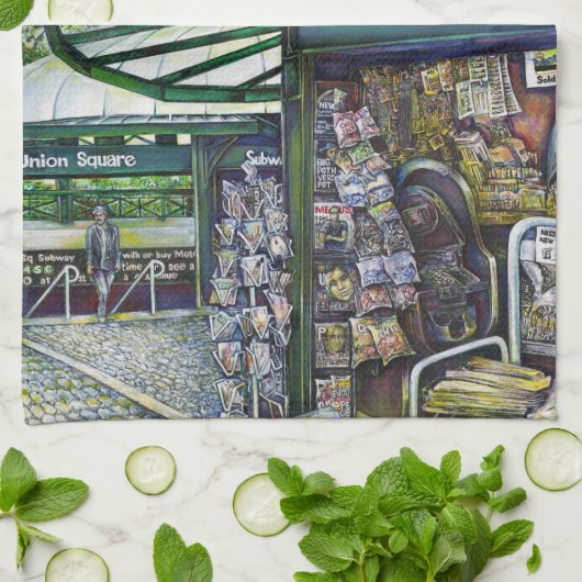 Hoe werkt één Afbeelding, zonder verbeeldingskrach Theedoek (Gevouwen)