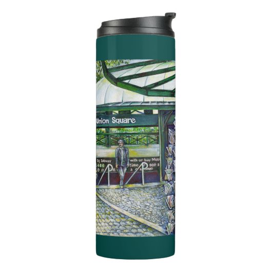 Hoe werkt één Afbeelding, zonder verbeeldingskrach Thermosbeker (Gedraaid links)