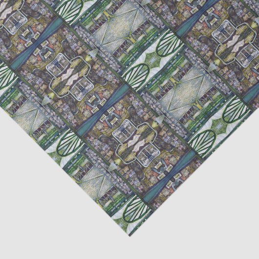 Hoe werkt één Afbeelding, zonder verbeeldingskrach Tissuepapier (Detail)