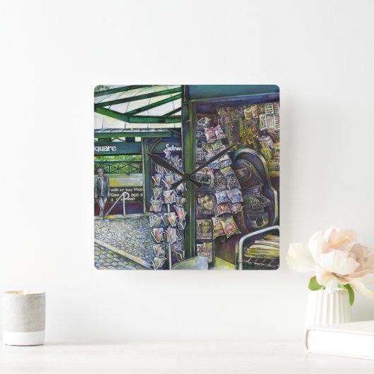 Hoe werkt één Afbeelding, zonder verbeeldingskrach Vierkante Klok (Huis)