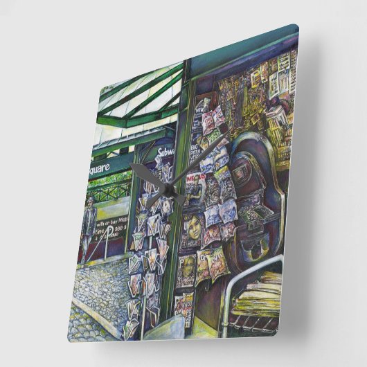 Hoe werkt één Afbeelding, zonder verbeeldingskrach Vierkante Klok (Hoek)