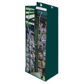 Hoe werkt één Afbeelding, zonder verbeeldingskrach Wijn Cadeautas (Achterkant Gekanteld)