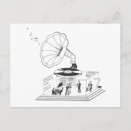 Hoe werkt een Gramophone eigenlijk? Briefkaart