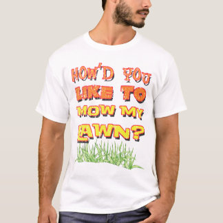 Hoe wil je m'n gras bewegen? Verweerd T-shirt