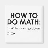 Hoe Wiskunde te doen Magneet (Voorkant)