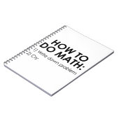 Hoe Wiskunde te doen Notitieboek (Linkerzijde)