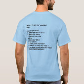 HOE WORDT EEN SUPERHERO? T-SHIRT (Achterkant)