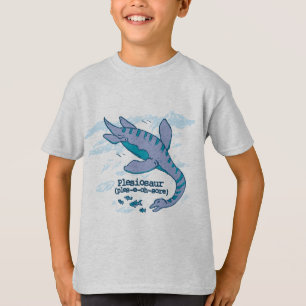 Hoe zeg je Plesiosaur kinder dinosaurus t-shirt