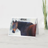 HOE ZEGT U DEZE COOOLHORSE EN *CONGRATULATIES OOK* KAART (Voorkant)