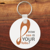 Hoe Zen? Button Sleutelhanger (Voorkant)