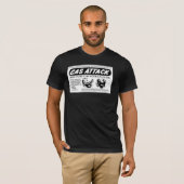 Hoe zet u uw gasmasker T-shirt aan (Voorkant volledig)