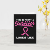 Hoe ziet een overlevende er uit als borstkanker kaart (Gele Bloem)