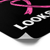 Hoe ziet een overlevende er uit als borstkanker poster (Hoek)