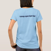 Hoe ziet je vader er uit? t-shirt (Achterkant)