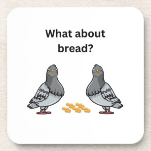 Hoe zit het met brood? bier onderzetter