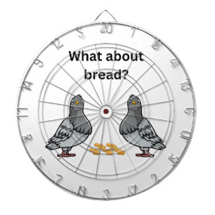 Hoe zit het met brood? dartbord
