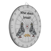 Hoe zit het met brood? dartbord (Voorkant Links)