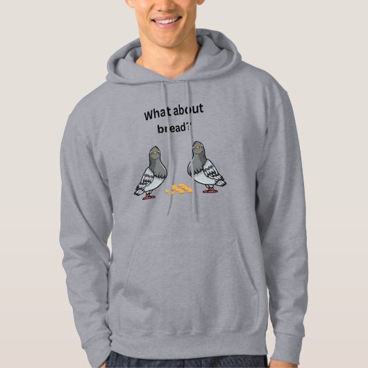 Hoe zit het met brood? hoodie (Voorkant)