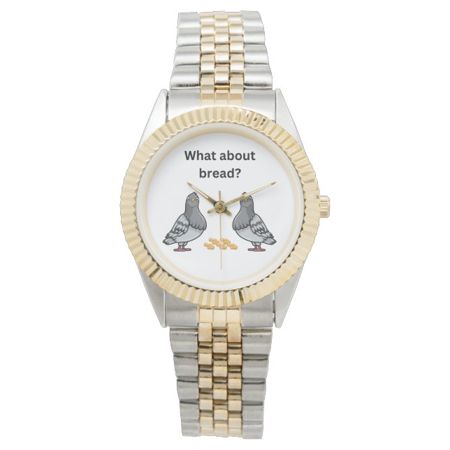 Hoe zit het met brood? horloge (Voorkant)