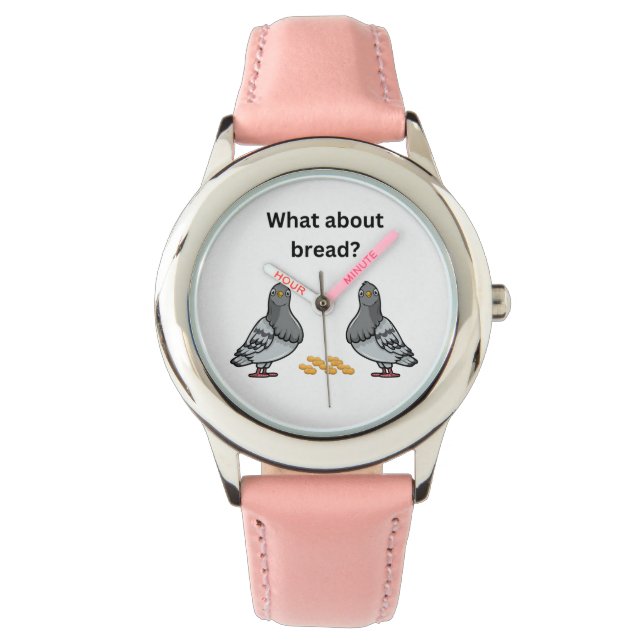 Hoe zit het met brood? horloge (Voorkant)